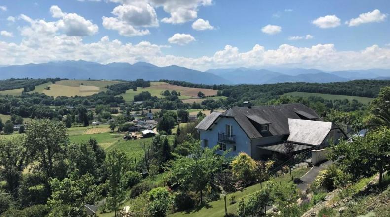 Les Gites De La Maison Bleue D'Estialescq Exteriér fotografie