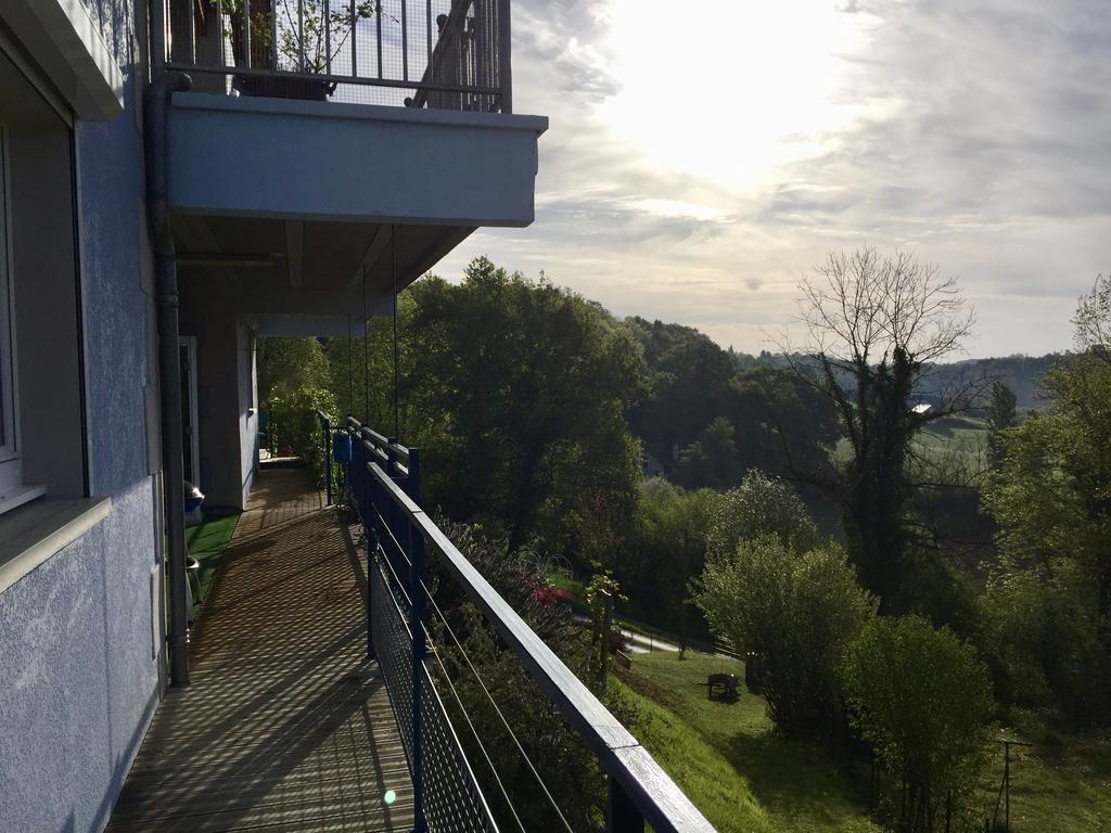 Les Gites De La Maison Bleue D'Estialescq Exteriér fotografie